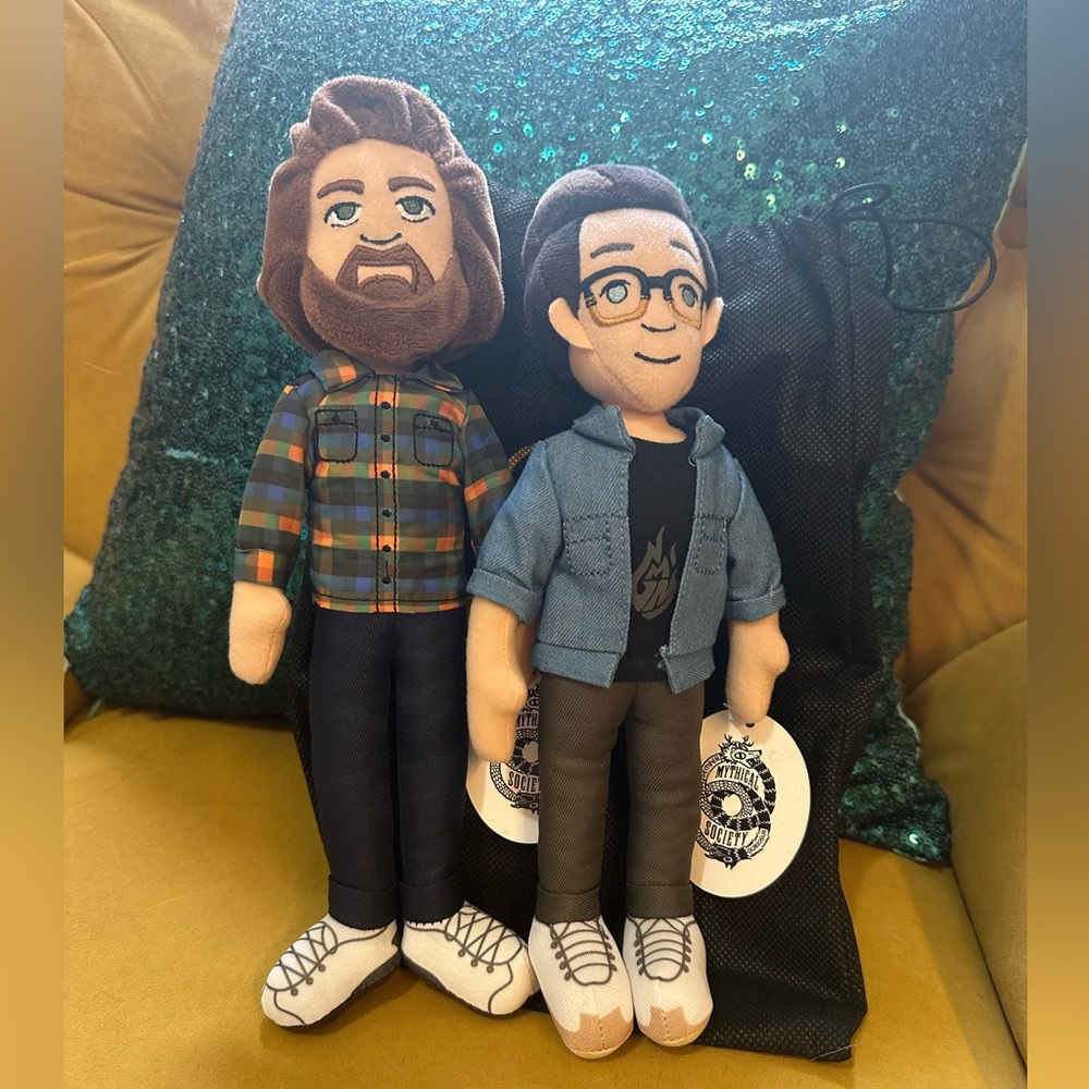 Mythical Society Exclusive Rhett & Link Talking Plushies